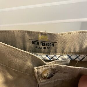 Lee comfort fit relaxed khaki pants